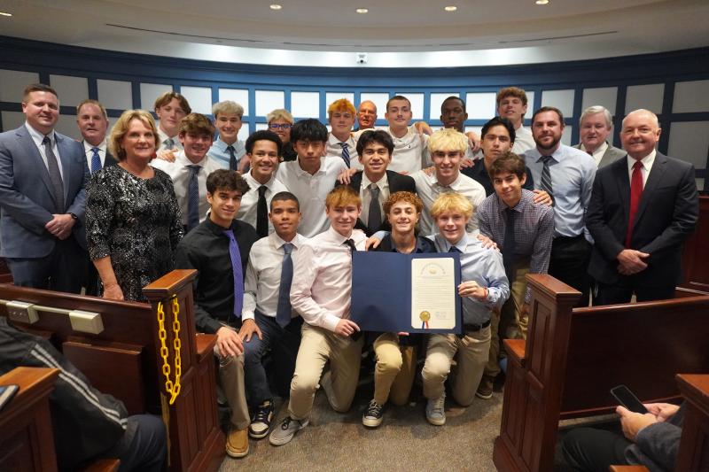 County Council honors soccer state champion Sussex Academy Cape Gazette